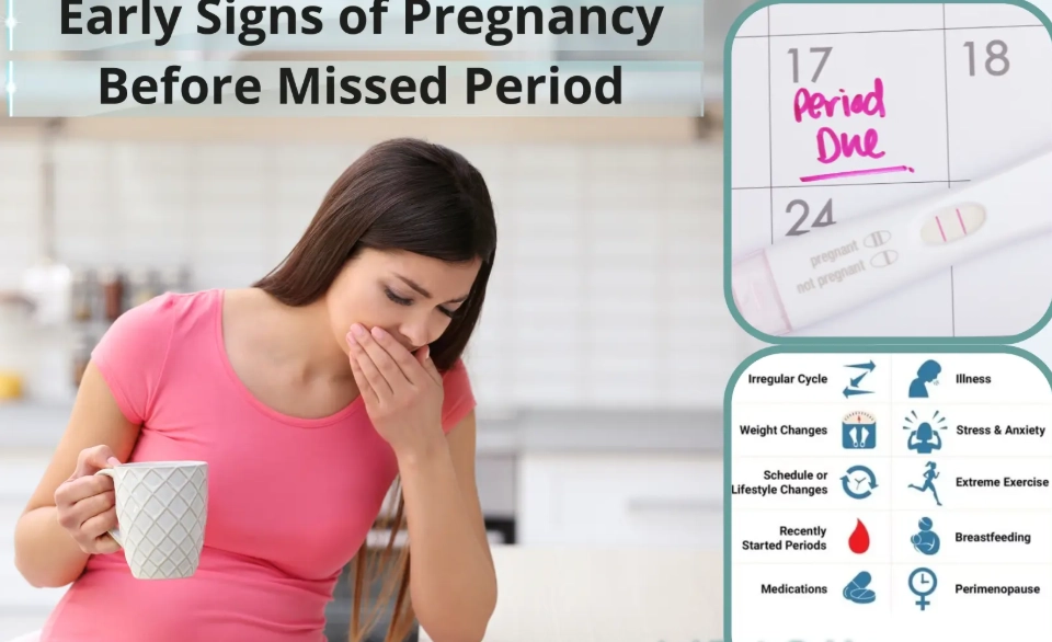 early pregnancy symptoms before missed period