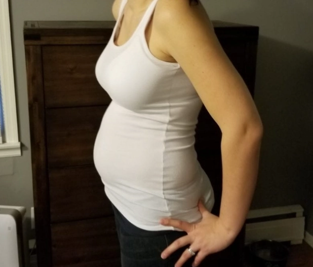 how does your belly look at 12 weeks pregnant