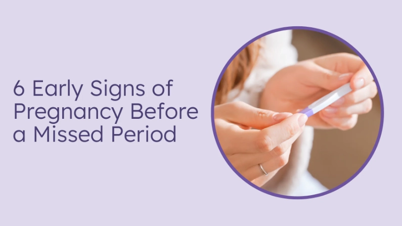 pregnancy symptoms before missed period