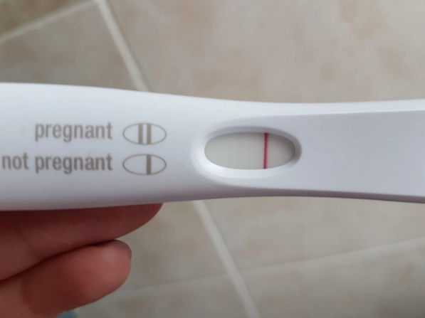 positive pregnancy test lines