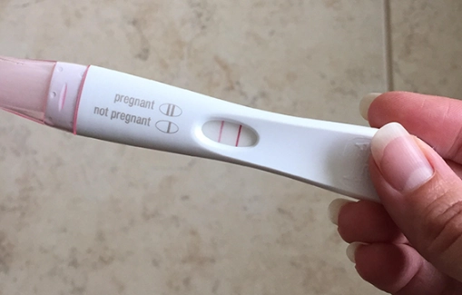 immediate positive pregnancy test
