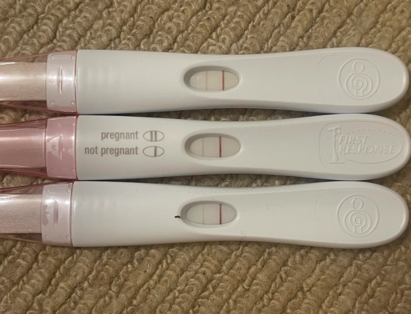 positive test right away