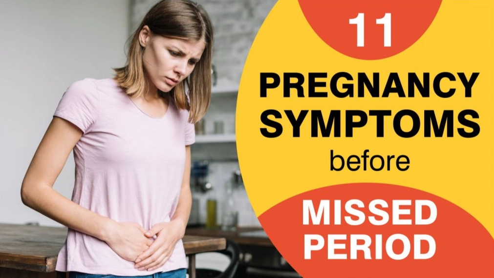 pregnancy symptoms before missed period