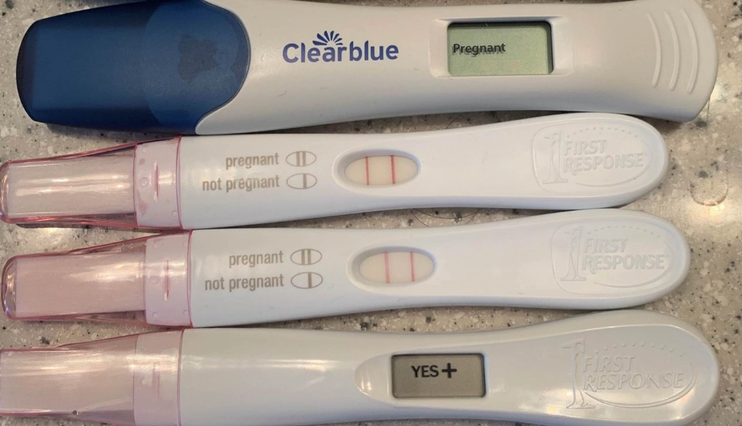 urine pregnancy test positive