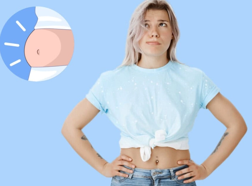 12 weeks pregnant showing