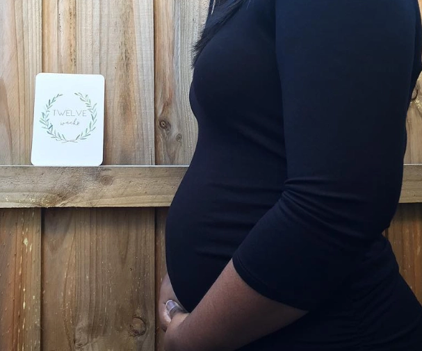 first trimester bump